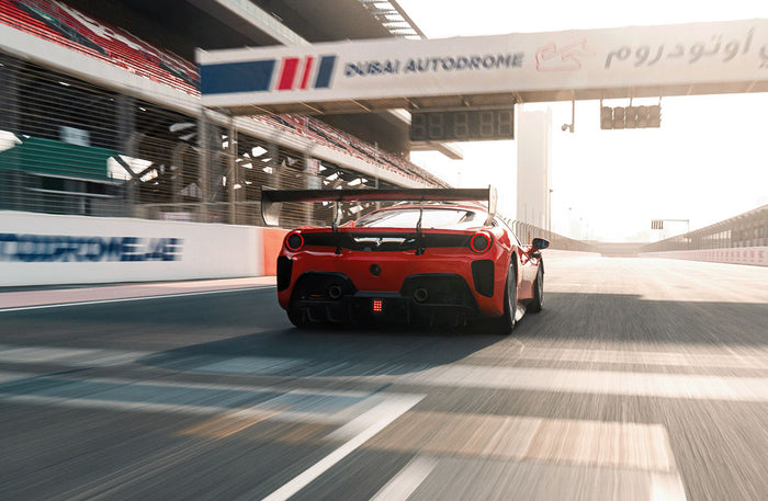 Ferrari 488 GT Driving Experience: 6 Thrilling Laps at Dubai Autodrome | at Wondergifts