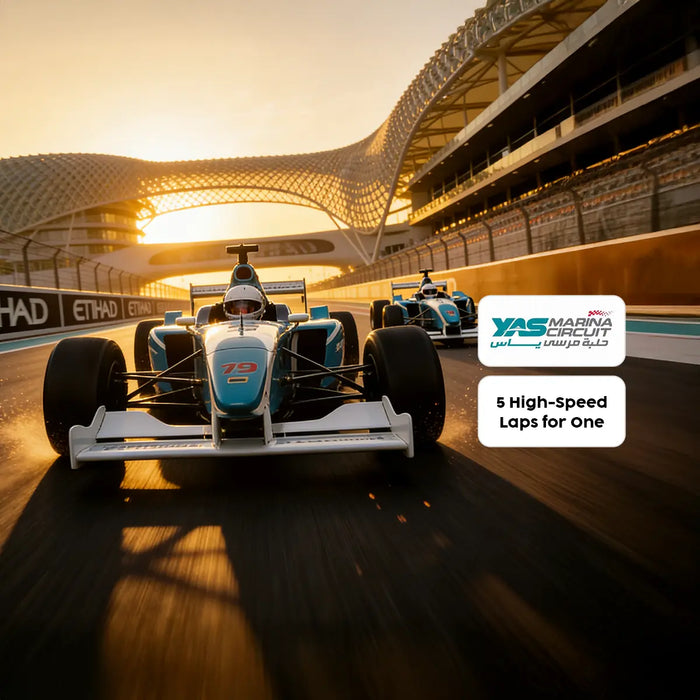 Formula Yas 3000 Express: 5 High-Speed Laps at Yas Marina Circuit
