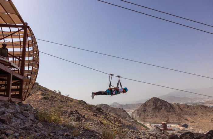Zipline Adventure at Fujairah Adventure Park for One | at Wondergifts