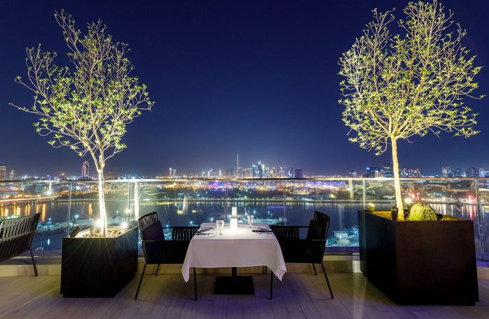 Romantic Italian Dining with Unlimited House Beverages with Burj Views for Two at Gusto | at Wondergifts