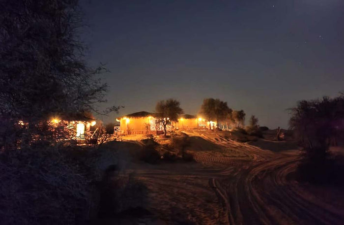 Authentic Desert Heritage Hut Stay with Breakfast & Dinner for Two | at Wondergifts