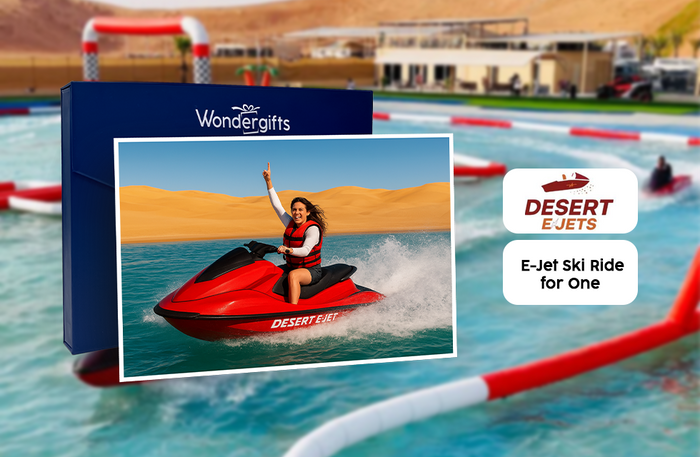 High-Speed E-Jet Ski Ride in the Middle of the Desert Dunes