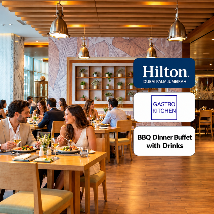 Gastro Kitchen - Sizzling BBQ Dinner Buffet with Drinks and Live Grill Stations