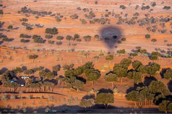 Romantic Overnight Gift Box: The Dunes Deluxe Dome Stay & Hot Air Balloon for Two | at Wondergifts