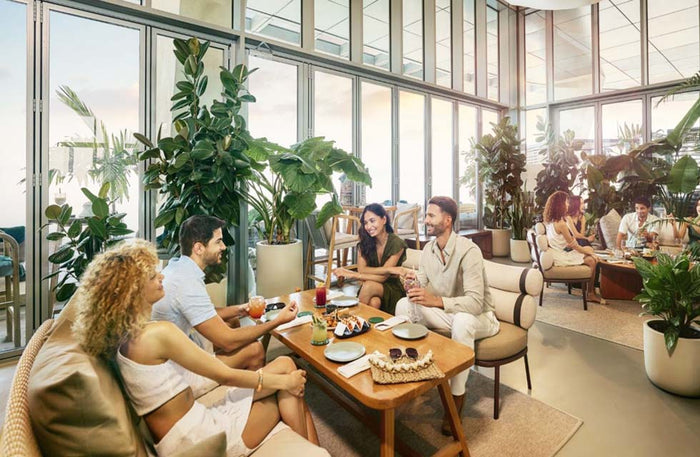 Lunch in the Sky Experience for Two with Palm Jumeirah Views at Aura | at Wondergifts