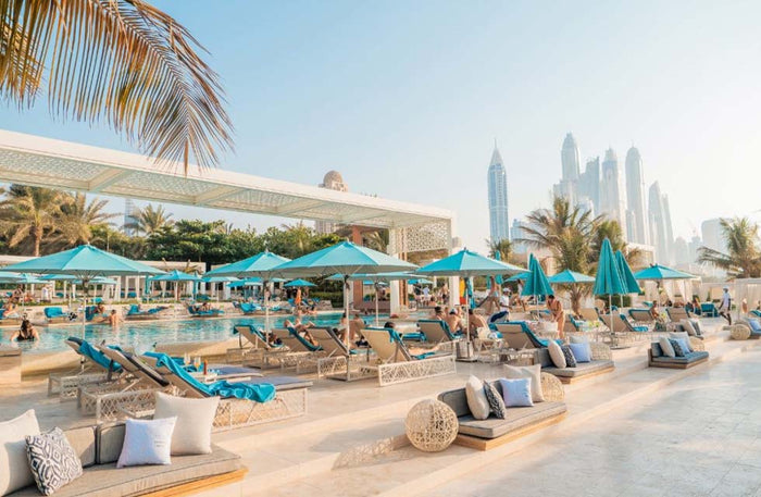 Luxury Cabana with Stunning Palm Views, Gourmet Lunch & House Bottle for Two | at Wondergifts