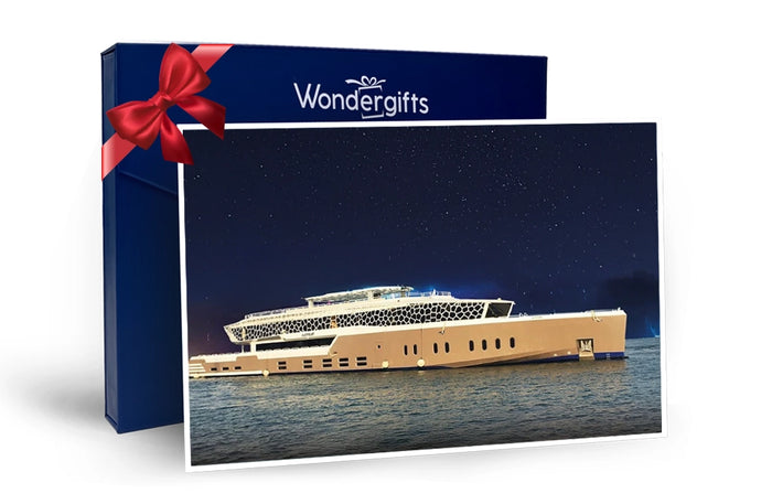 Luxury Lotus Megayacht Dinner Cruise with Soft Drinks for Two | at Wondergifts