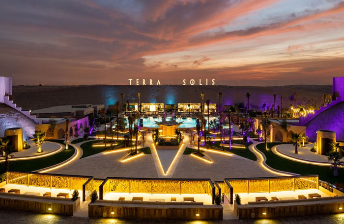 Luxurious One-Night Stay in a Perseid Lodge for Two at Terra Solis Dubai | at Wondergifts