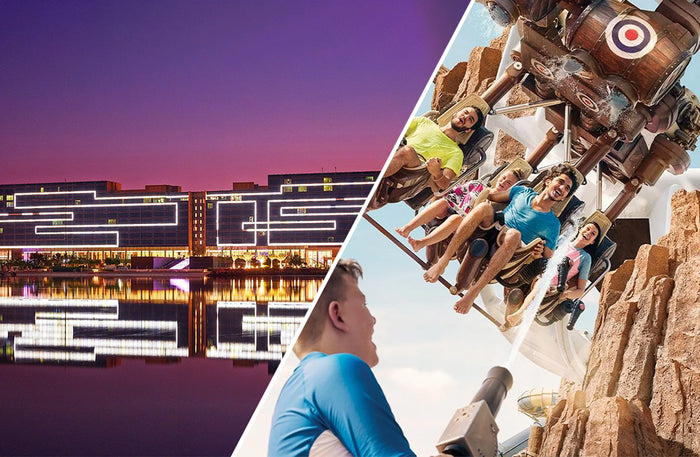 One Night Stay in Abu Dhabi with Yas Waterworld Tickets for Family of Four | at Wondergifts