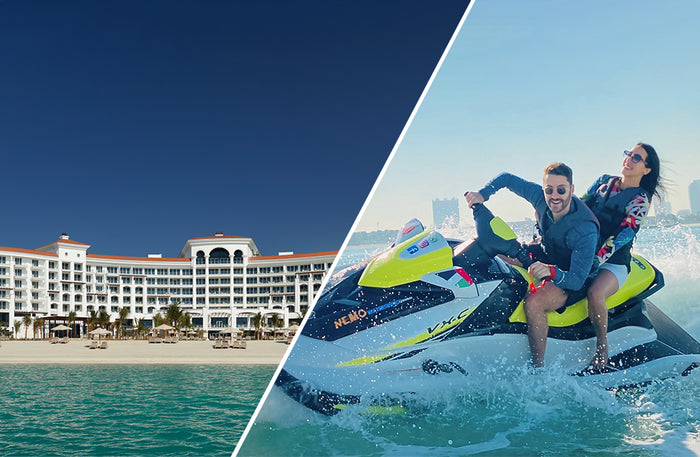 One Night Stay in The Palm with Jet Ski Tour of Burj Al Arab for Two | at Wondergifts