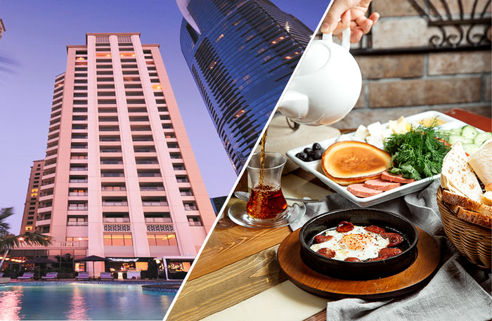 One Night Stay with Breakfast & Dinner for Two in Dubai Marina/JBR | at Wondergifts