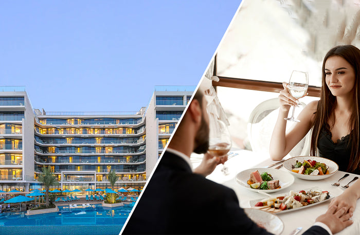 One Night Stay with Breakfast & Dinner for Two in Dubai | at Wondergifts