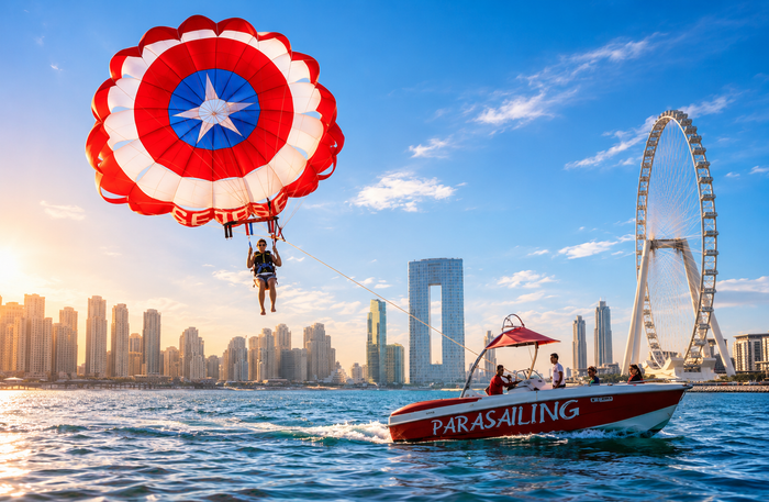 Parasailing Dubai for Two Gift Voucher | Pay 1 Fly 2