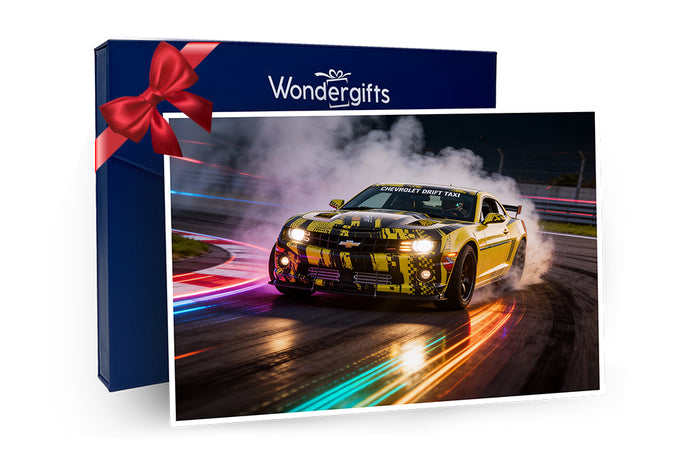 Passenger Seat Experience: Drift In A Camaro Taxi!