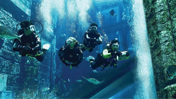 Explore the Ambassador Lagoon: Atlantis Explorer Certified Scuba Dive | at Wondergifts
