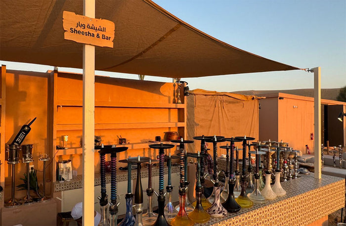 Heritage Village Desert Safari with Lake View Dinner Seating for Two