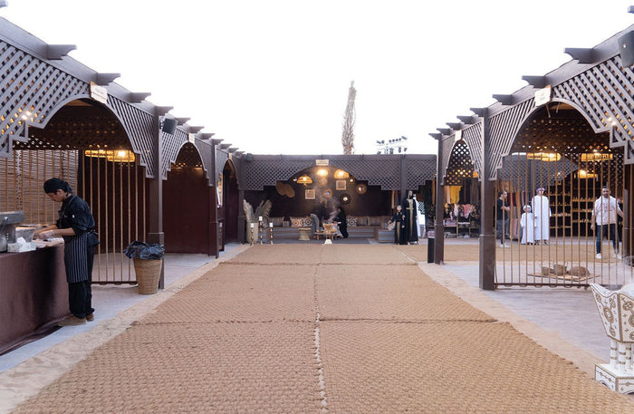 Heritage Village Desert Safari with Lake View Dinner Seating for Two