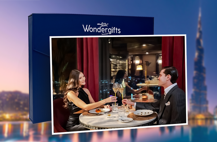 Premium Lunch with House Beverages at At.Mosphere Burj Khalifa for One | at Wondergifts