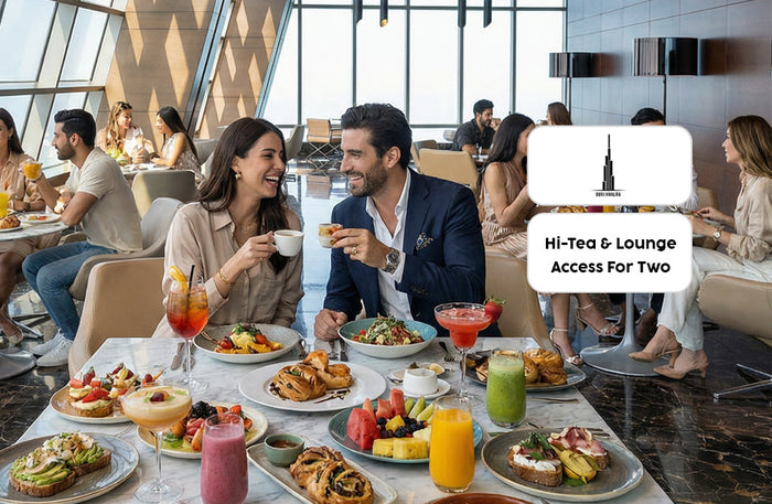 Etihad Tower Observation Deck with Afternoon Tea for Two