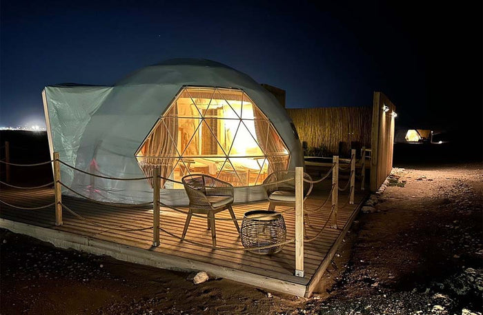 Luxurious Three Day Stay at Pura Eco Dome for Two with Private Pool and Terrace | at Wondergifts