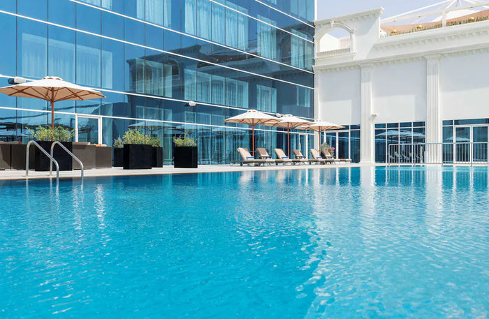 Luxurious One-Night Summer Stay with Breakfast for Two at Radisson Blu Ajman | at Wondergifts
