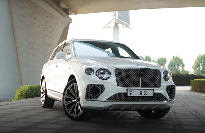 Elegant Bentley Bentayga One Day Rental at Masterkey Rent a Car