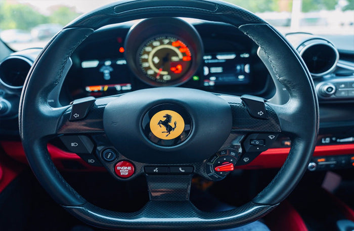 Dazzling Ferrari F8 Tributo One Day Rental at Masterkey Rent a Car