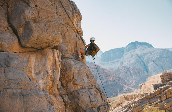Abseiling or Rock Climbing Adventure for Two at Bear Grylls Explorers Camp