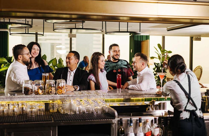 5-Star Romantic Dining Experience with House Beverages with Dubai Skyline Views at Windows Bar | at Wondergifts