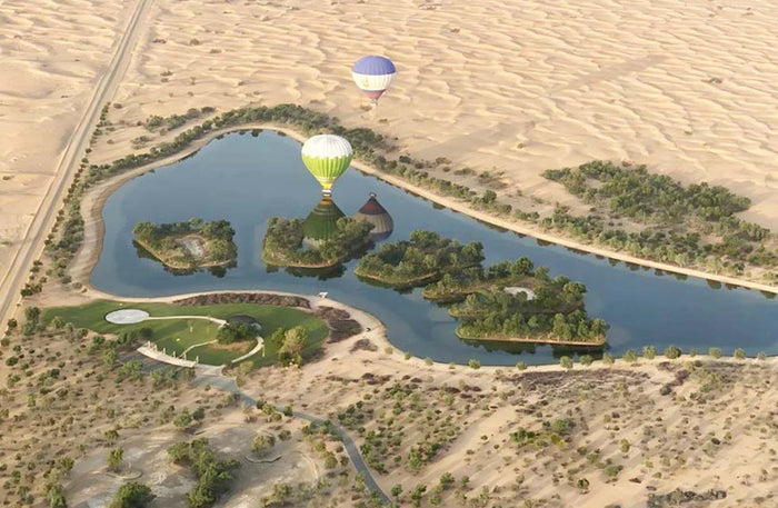 Romantic Hot Air Balloon Experience for Two with Drinks and Flowers | at Wondergifts