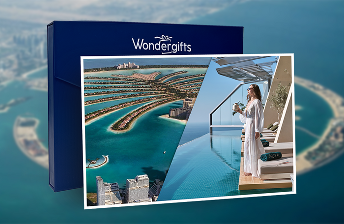 Romantic Luxury Palm Stay with Aura Skypool Experience for Two | at Wondergifts