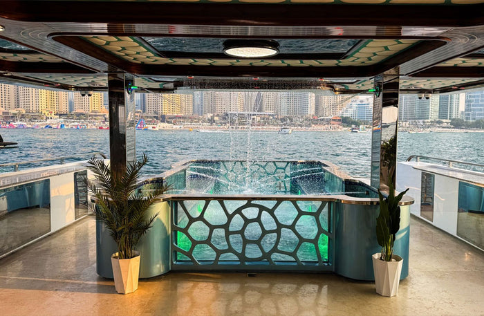 Rose Royale Luxury Shared Dinner Cruise with Soft Drinks for Two