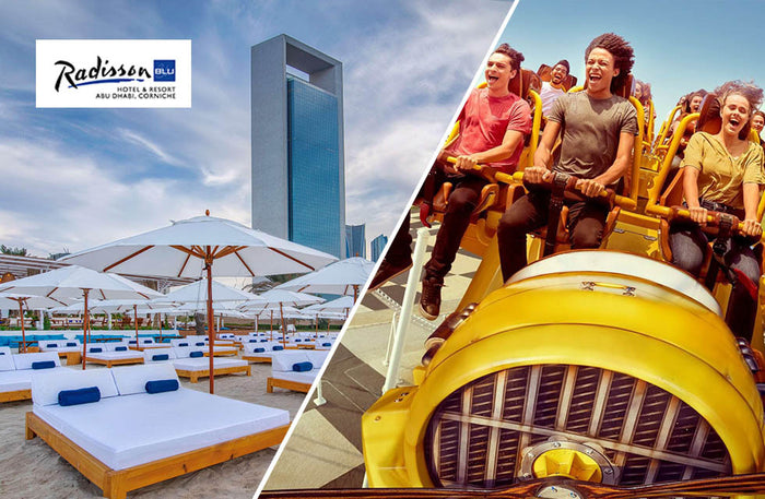 One Night Stay at Radisson Blu with Ferrari World Tickets Gift Box for Two | at Wondergifts