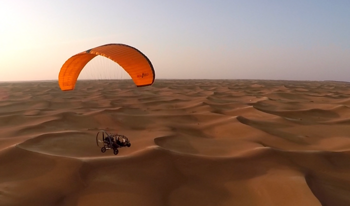20-Minute Paramotor Adventure Above Dubai Lake | at Wondergifts