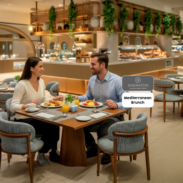 Sheraton JBR - Famica Interactive Mediterranean Brunch Experience at Seafield Mediterranean Eatery