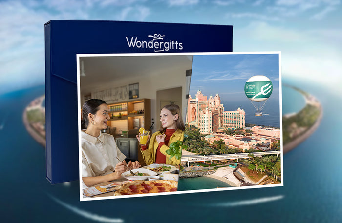 Stunning Dubai Balloon Flight at Atlantis The Palm & Vapiano Dining for Two