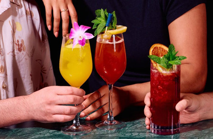 Delightful 2-Course Menu & Mini Golf for Two at Swingers