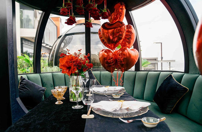 Premium Lunch for Two at The Pods with Dubai Skyline Views