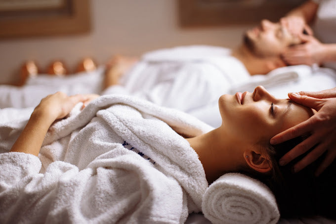 The Perfect 60 Min Couple's Massage at Natural Elements Spa
