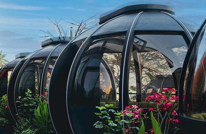 Premium Lunch for Two at The Pods with Dubai Skyline Views