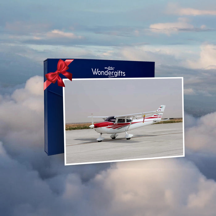 Unforgettable Private Aeroprakt Flight Over the Arabian Desert
