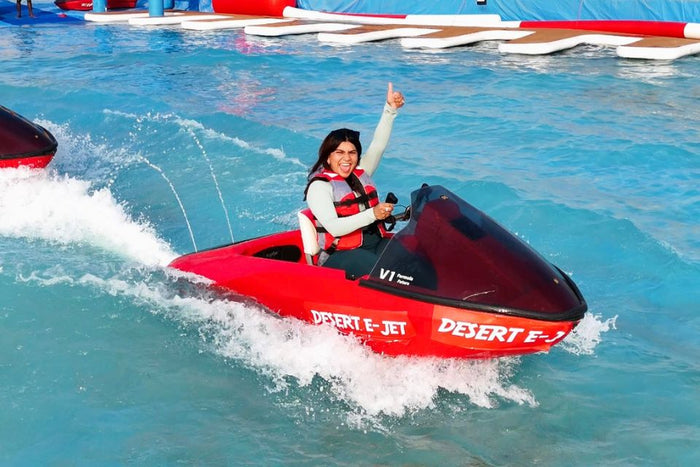 High-Speed E-Jet Ski Ride in the Middle of the Desert Dunes | at Wondergifts