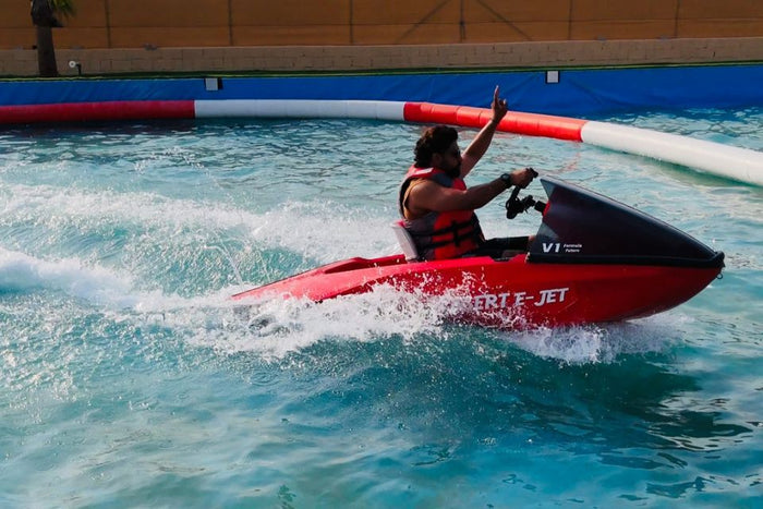 High-Speed E-Jet Ski Ride in the Middle of the Desert Dunes | at Wondergifts