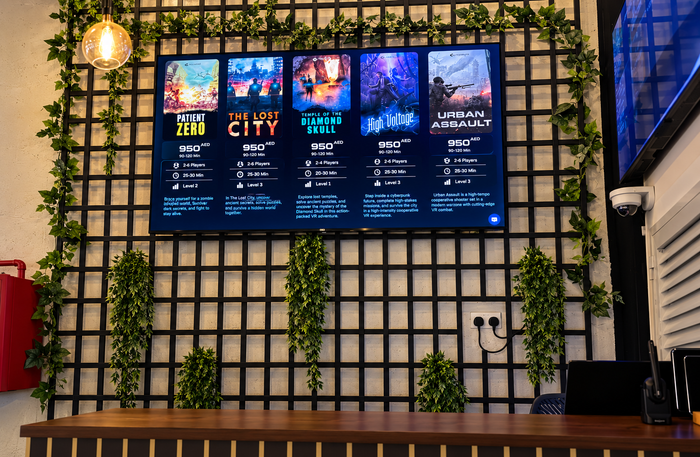 VR Point Dubai - Thrilling 4D Free-Roam VR Adventure for Two