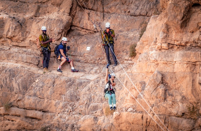 Epic Via Ferrata Mountain Adventure at Bear Grylls Explorers Camp