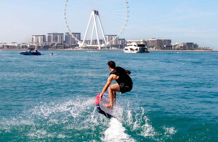 One Hour Exhilarating Wakeboarding Session in Dubai
