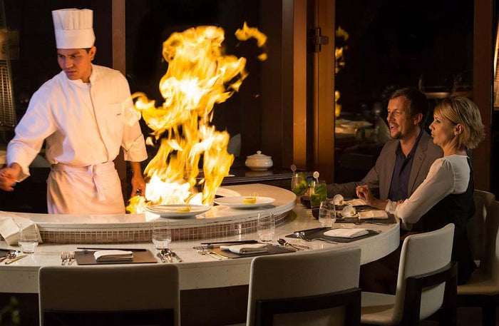 Delectable Dinner with Soft Drinks for Two at White Orchid JA Palm Tree | at Wondergifts