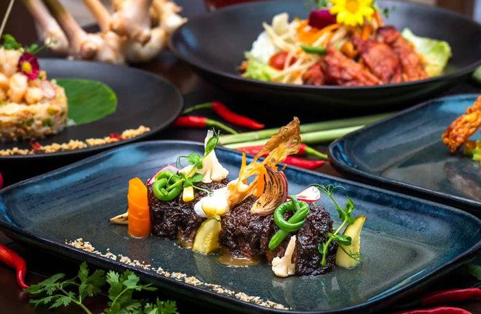 Delectable Dinner with Soft Drinks for Two at White Orchid JA Palm Tree | at Wondergifts