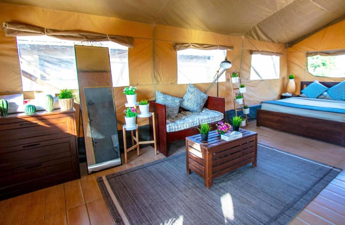 Safari Suite Stay with Breakfast and Dinner at Longbeach Campground | at Wondergifts