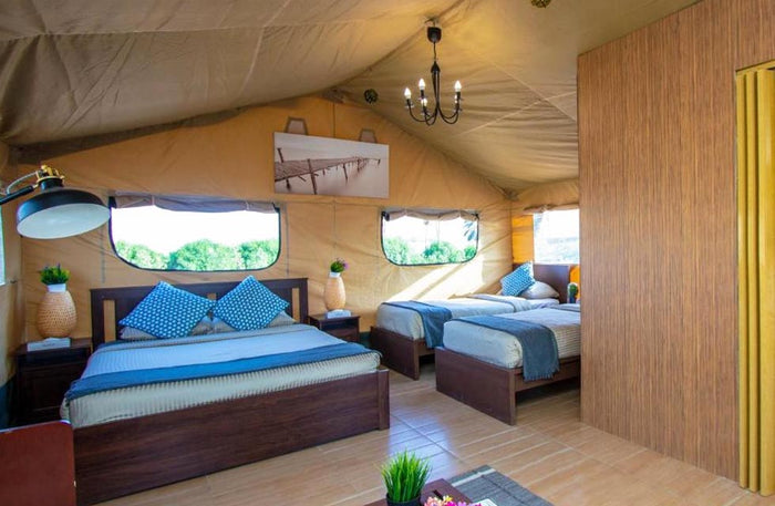 Safari Suite Stay with Breakfast and Dinner at Longbeach Campground | at Wondergifts